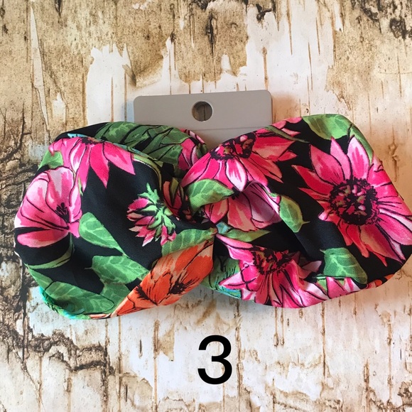 Zara Floral Turban Headband - Picture 4 of 7